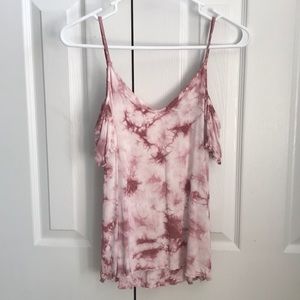 American Eagle cold shoulder top